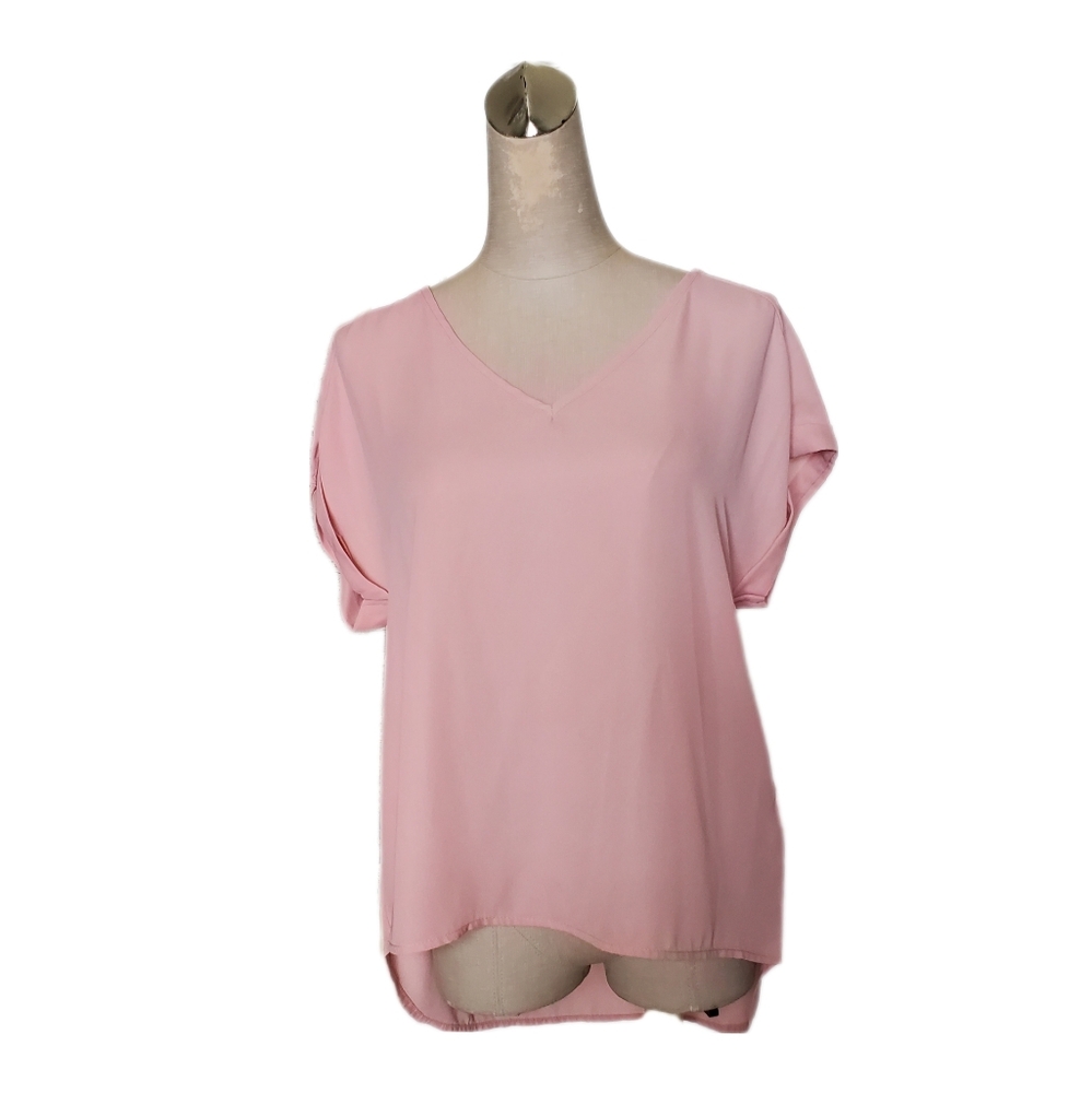 SHEIN Women's Pink Blouse Sz S